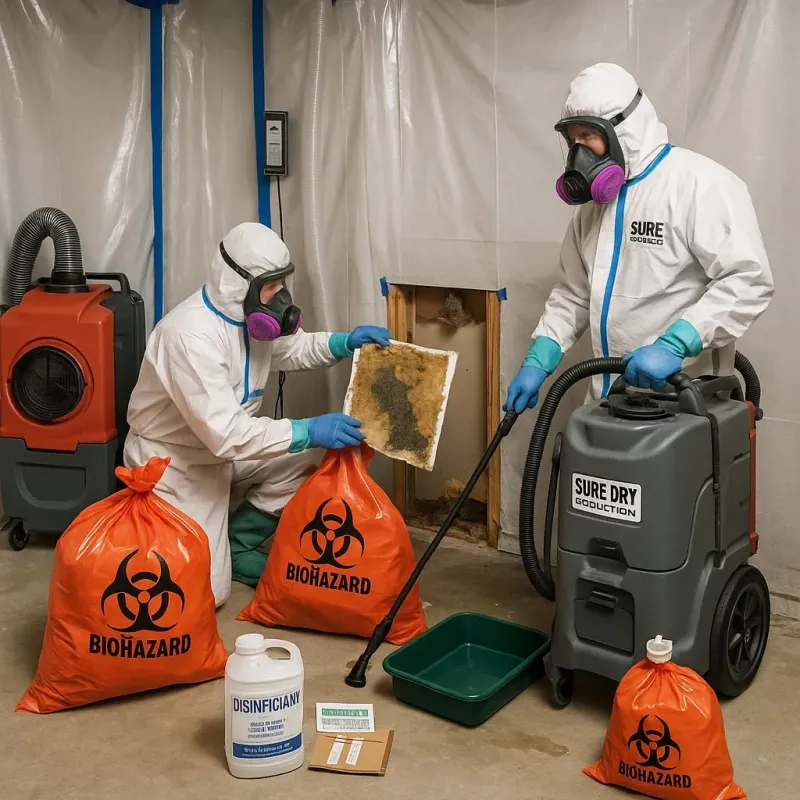 Contaminated Water Handling Protocols process in Milesburg, PA