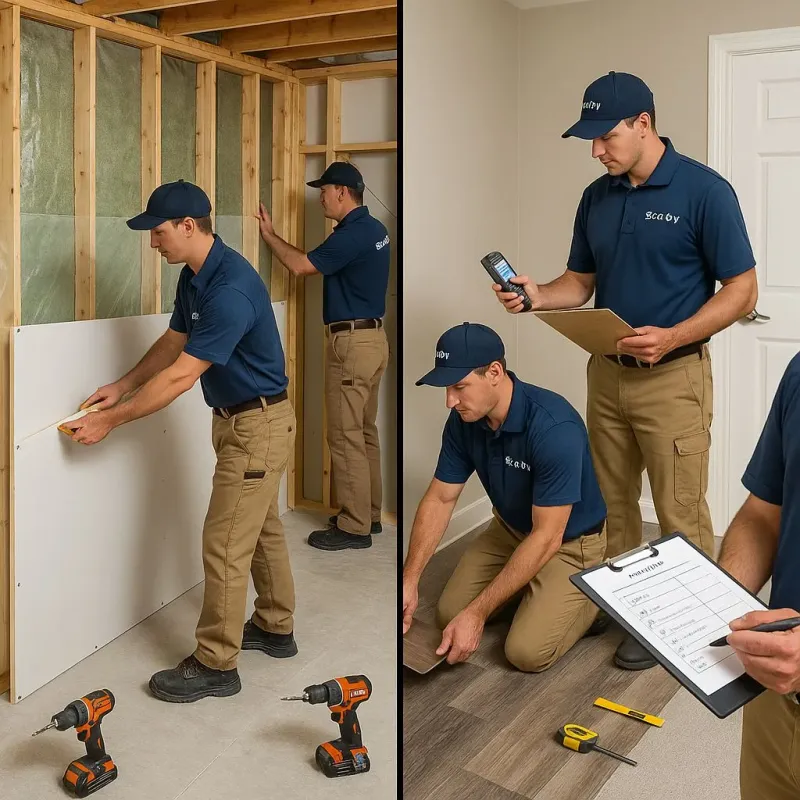 Repairs and Reconstruction process in Milesburg, PA