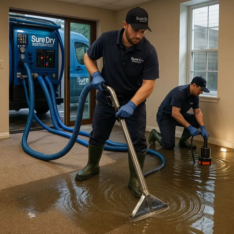 Water Extraction and Removal process in Milesburg, PA